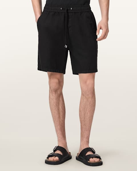 Folgate Linen-Blend Shorts