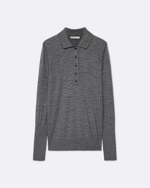 Martel Merino Wool Knitted Polo Shirt  large