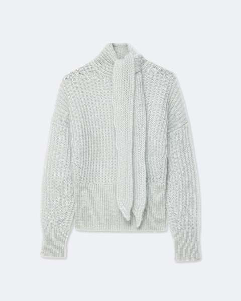 Etty Bow-Detail Knitted Jumper  large