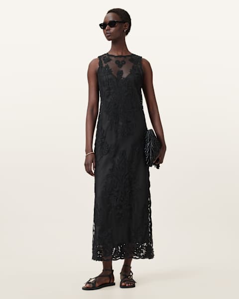 Image for Rye Embroidered Maxi Dress