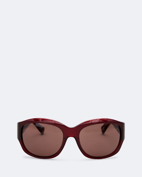 Kaelen Wrapped Oval Sunglasses  large