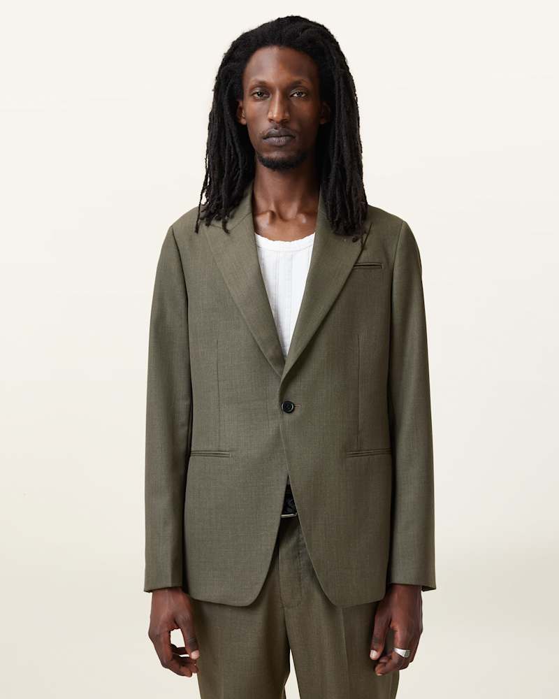 Ward Straight Leg Tailored Trousers