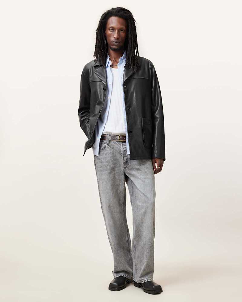 Lenny Loose Fit Wide Leg Denim Jeans