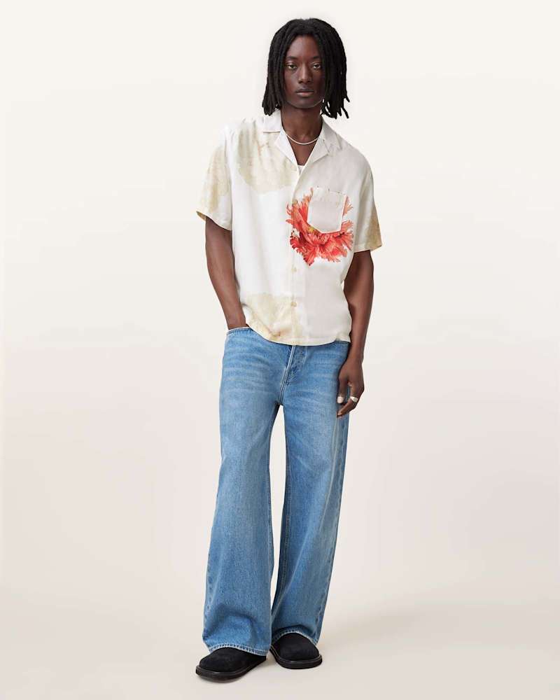 Tallis Slim Fit Cropped Tapered Trousers
