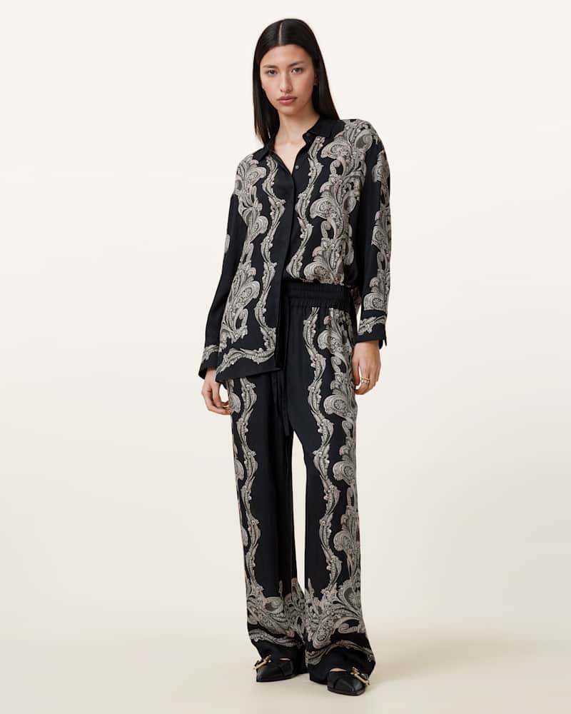 Bernie Printed Relaxed Fit Shirt