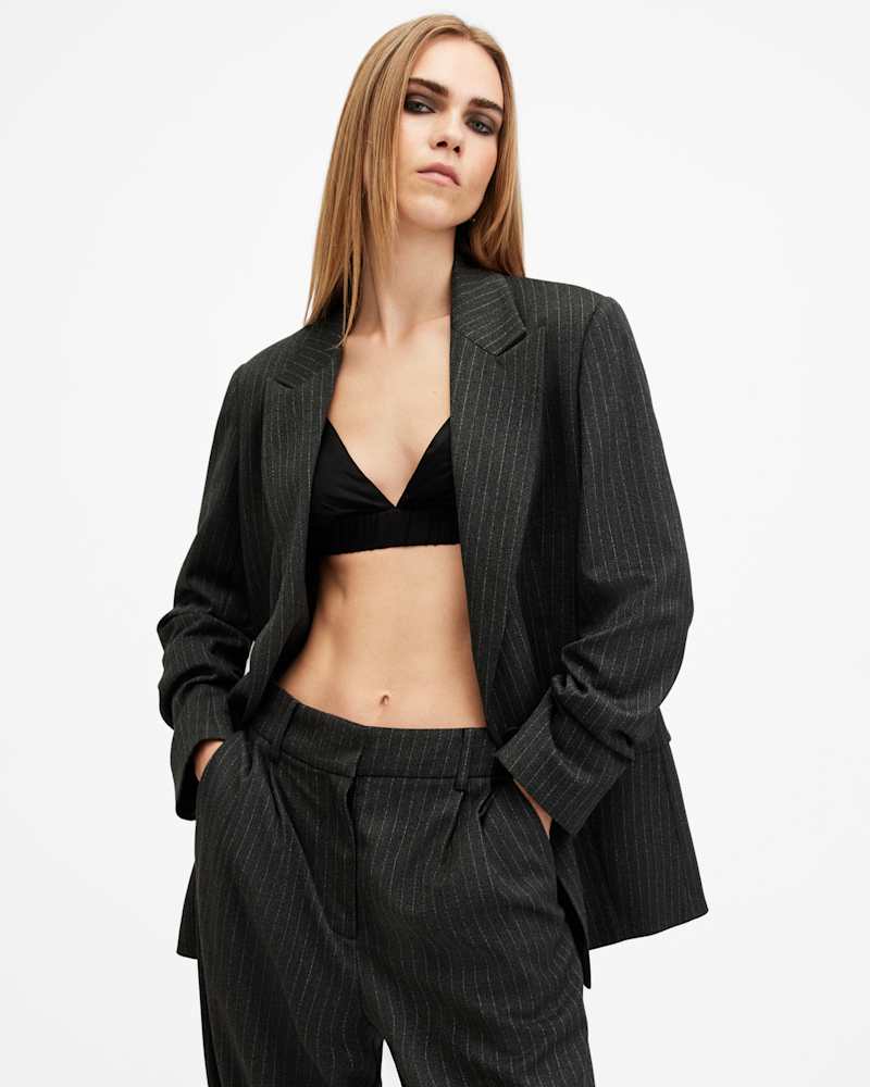 Shores Cropped Relaxed Fit Blazer
