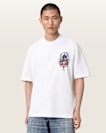 Scimitar Short Sleeve Oversized Graphic T-Shirt