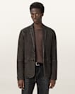 Monet Waxed Suede Blazer