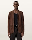 Monet Waxed Suede Blazer