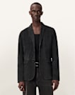 Monet Waxed Suede Blazer