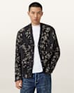 Aster Floral Jacquard Cardigan