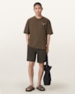 Hanbury Linen Blend Relaxed Fit Shorts