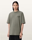 Xander Flocked Logo Oversized T-Shirt