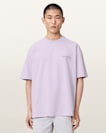Xander Flocked Logo Oversized T-Shirt