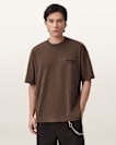 Xander Flocked Logo Oversized T-Shirt