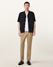Tallis Slim Fit Cropped Trousers