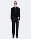 Ware Straight-Fit Double-Pleat Trousers