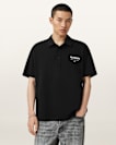 Underground Logo Relaxed Fit Polo Shirt