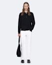 Merino wool Henley jumper