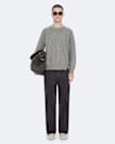 Stretch-cotton straight-leg chinos