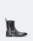 Dorian Zip-Up Leather Ankle Boots