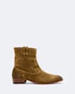 Hiro Suede Zip Up Boots