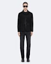 Survey Double Layered Leather Blazer