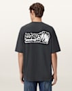 Williams X AllSaints Burnout Crew Neck T-Shirt