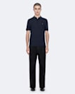 Mode Merino Short Sleeve Ramskull Polo Shirt