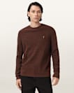 Aspen Waffle Crew Neck Jumper