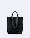 Suede tote bag