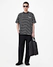 Underground Oversized Striped T-Shirt