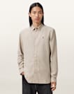 Birchwood Corduroy Slim Fit Ramskull Shirt