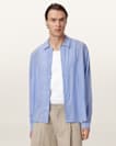 Furrow Long Sleeve Boxy Striped Shirt