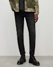 Rex Damaged Slim Fit Stretch Denim Jeans