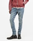 Cigarette Skinny Fit Denim Jeans