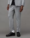 Buller Wool Blend Cropped Slim Trousers