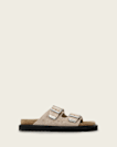 Randal Buckled Suede Sandals