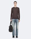 Mode Merino Crew Neck Ramskull Jumper