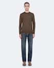 Mode Merino Crew Neck Ramskull Jumper