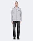 Redact Oversized Zip-Up Hoodie