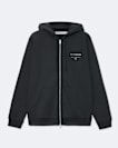 Redact Oversized Zip-Up Hoodie