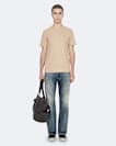 Brace Brushed Cotton Crew Neck T-Shirt