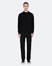 Statten Long Sleeve Ramskull Polo Jumper