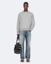 Organic cotton raglan sweatshirt
