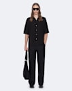 Oversized short sleeve shirt
