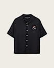 Fungi Embroidered Short Sleeve Shirt