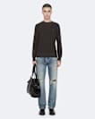 Aspen Waffle Crew Neck Jumper