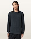 Aspen Waffle Texture Crew Neck Ramskull Jumper