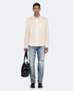 Regular-fit tencel shirt